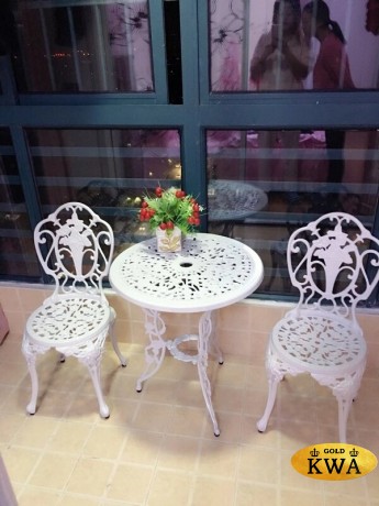 Набор мебели из литого алюминия Duo