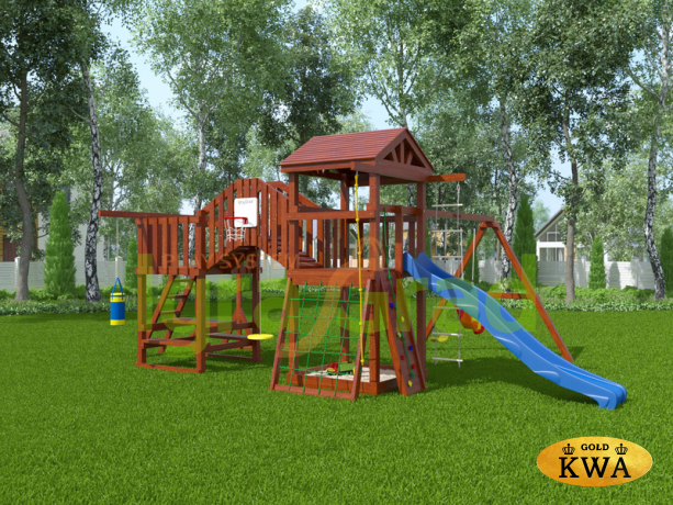 Детская игровая площадка Панда Фани Мостик