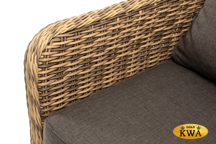 "Прованс" кресло из искусственного ротанга, цвет соломенный