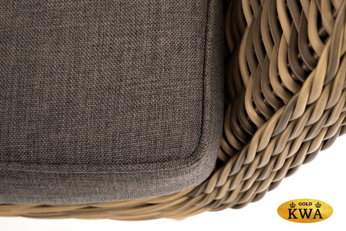 "Прованс" кресло из искусственного ротанга, цвет соломенный