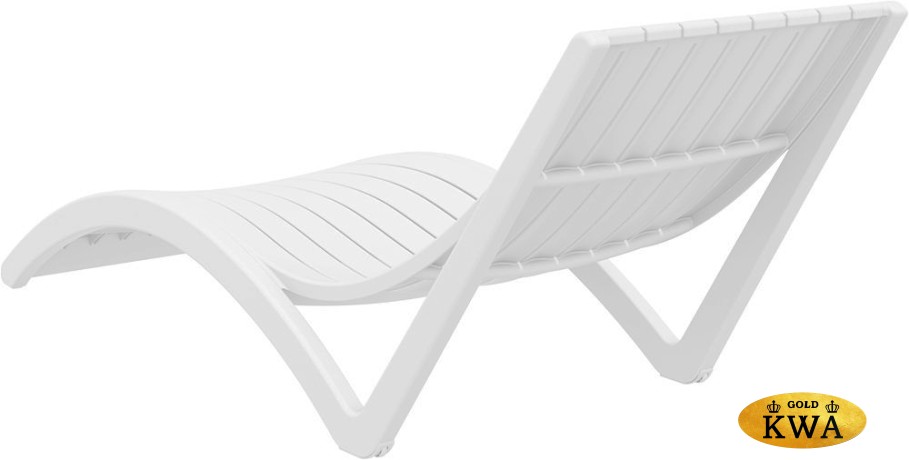 Шезлонг-лежак пластиковый