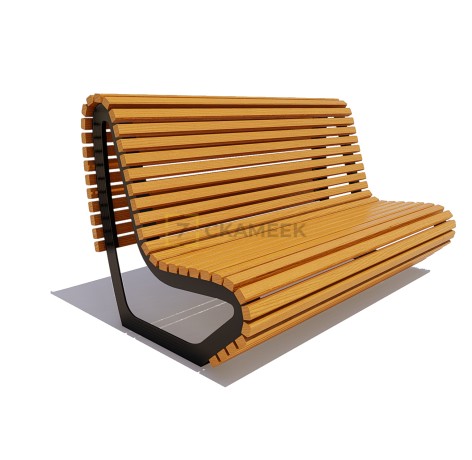 Скамейка «Лондон» (0,6 лиственница,30х40)