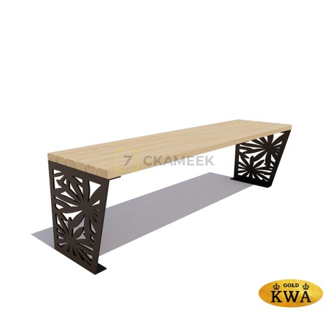 Банкетка «Ромашка» (1,5 ангарская сосна,40х60)