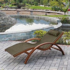 Шезлонг-лежак Мальта AFM-503 Black