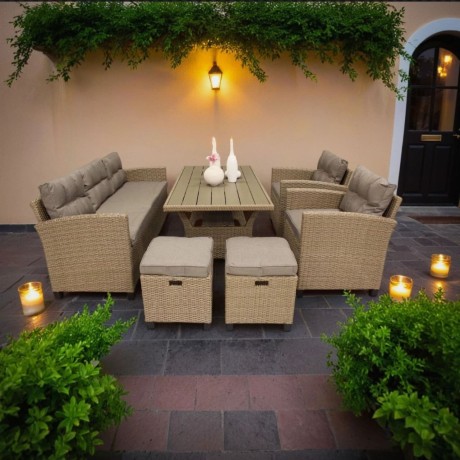 Комплект плетеной мебели AFM-310B Beige