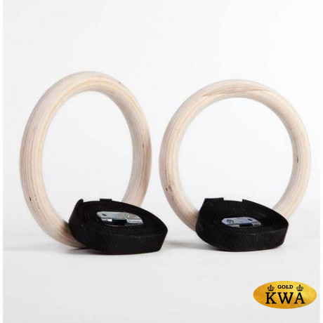 Кольца гимнастические для кроссфита (d=235 мм) (пара)