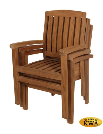 Neapel-Lerum 10 Комплект обеденной мебели натуральный, тик