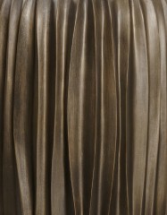 Кашпо TREEZ Effectory Metal Чаша Design Wave Чернёная бронза в-42, д-54 см