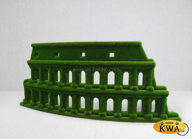 Топиари ландшафтная фигура Колизей