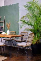 Обеденный стул плетеный CHARLOTTE  Joygarden