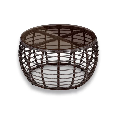 Стол ЛОТУС D780 Шоколад металлик