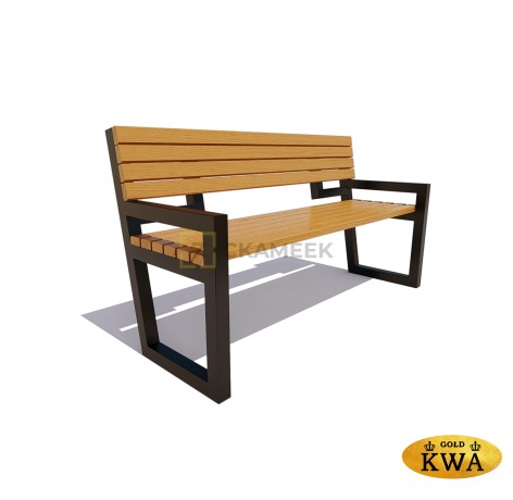 Скамейка уличная «Муром» (лиственница 1,8,40х60)