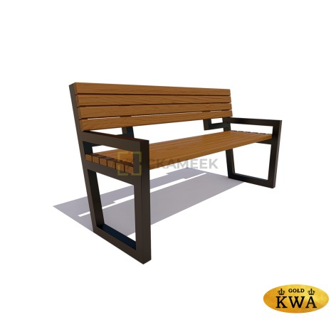 Скамейка уличная «Муром» (лиственница 1,8,40х60)