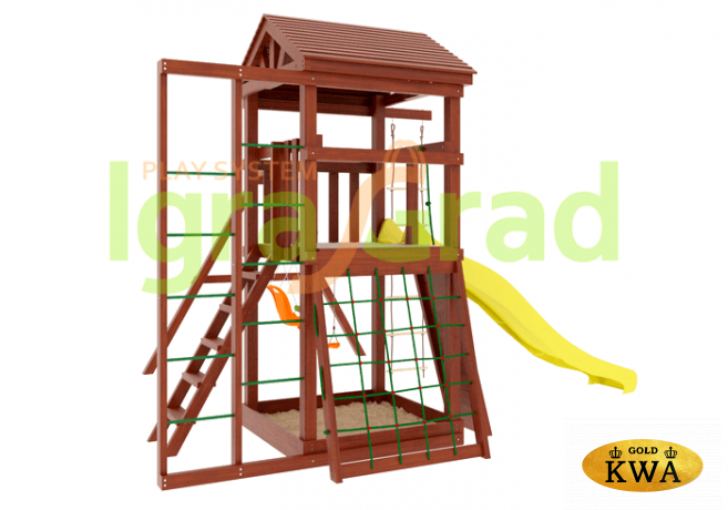 Детская площадка IgraGrad "Панда Фани Fort" с сеткой