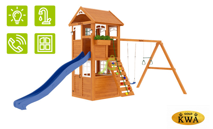 Детская площадка для дачи Клубный домик Luxe