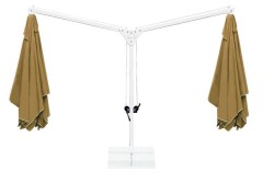 Зонт профессиональный двухкупольный 7х3.5 м