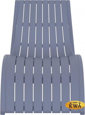 Шезлонг-лежак пластиковый