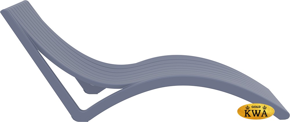 Шезлонг-лежак пластиковый