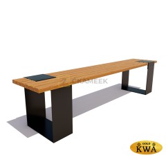 Скамейка «Цюрих» (3,0 м лиственница,30х60)