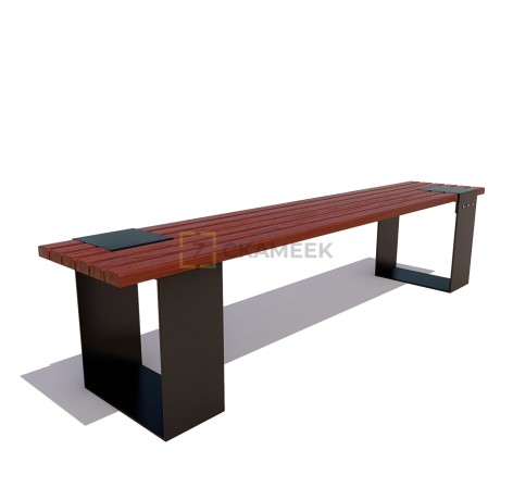 Скамейка «Цюрих» (3,0 м лиственница,30х60)