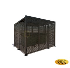 Контейнерная площадка для ТБО-2 перфорация