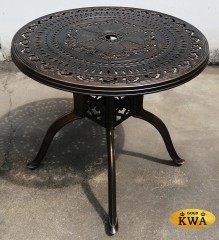 Кофейный стол из литого алюминия Vienna 80