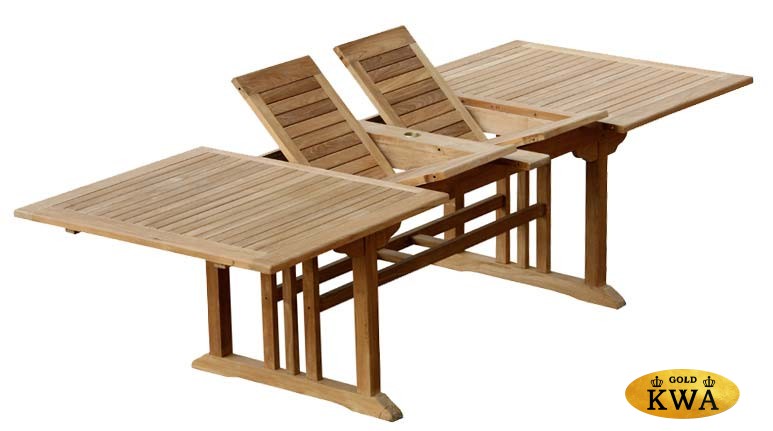 Neapel-Lerum 12 Комплект обеденной мебели натуральный, тик