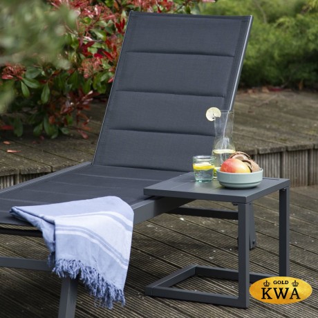 Столик антрацит, алюминий