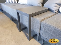 Столик антрацит, алюминий