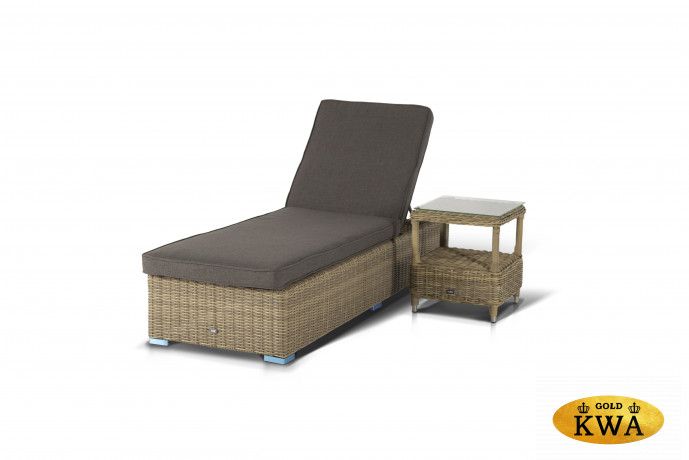 Рим комплект шезлонг со столиком