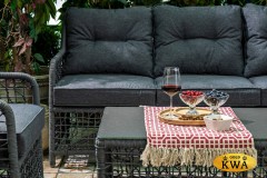 Плетеный стол LUCCA кофейный  Joygarden