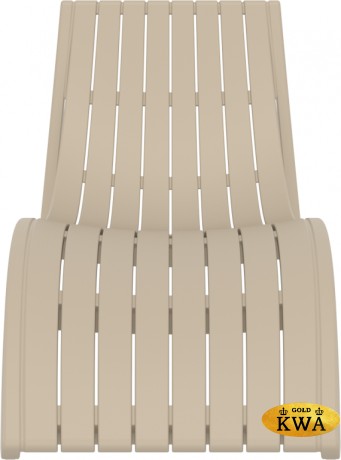 Шезлонг-лежак пластиковый