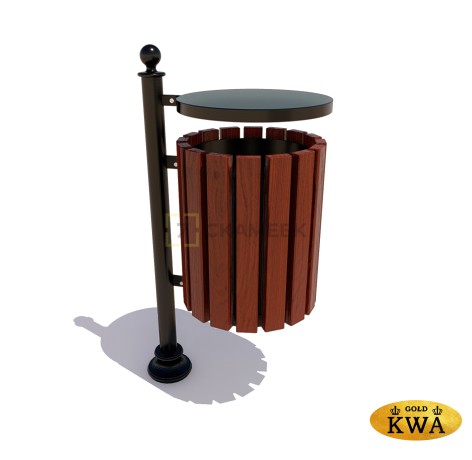 Мусорная урна Арчи (лиственница,30х60)