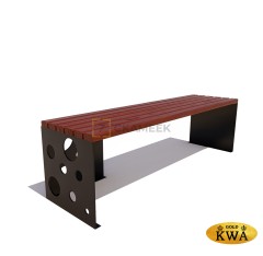 Скамейка уличная «Сыр» (лиственница 2,0,30х60)