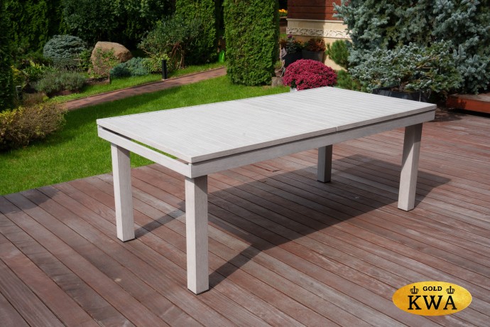 ГАРДА раскладной обеденный стол + кресла БЕРГАМО (цвет серый)