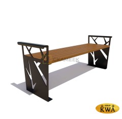 Скамейка «Березка» без спинки (Ангарская сосна 1,8 м, 40х60)