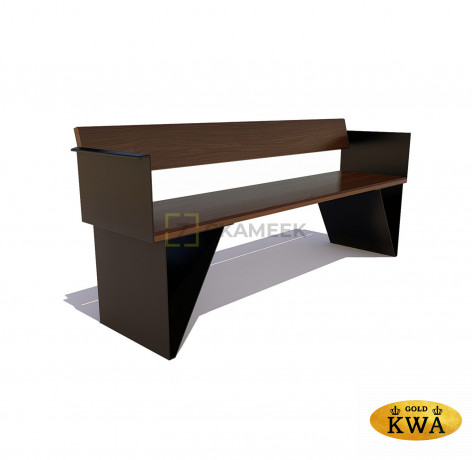 Скамейка стальная «Обнинск»