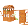 Детская площадка для дачи Клубный домик 2 с WorkOut Luxe