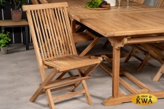 Neapel-Turin 10 Комплект обеденной мебели натуральный, тик