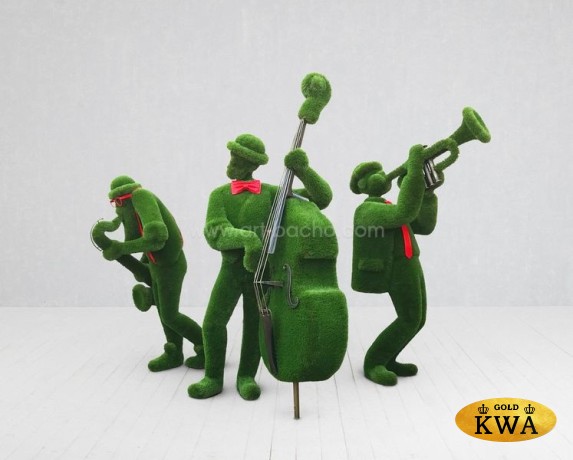 Топиари ландшафтная фигура Музыканты