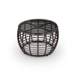 Стол ЛОТУС D630 Шоколад металлик