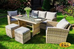 Обеденный комплект ZOYA бежевый