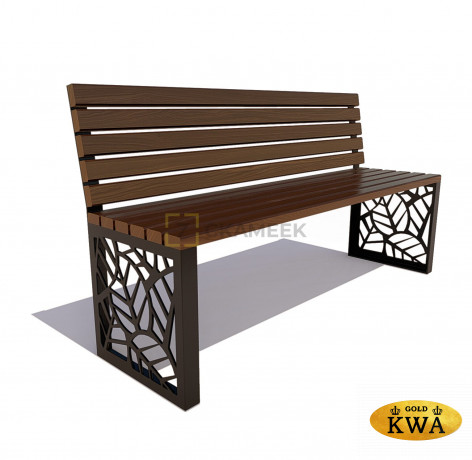 Скамейка «Севастополь» без подлокотников (0,6 лиственница,30х60)