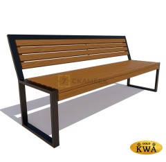 Скамейка «Вокзал» (2,5 ангарская сосна)