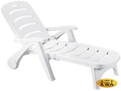 Шезлонг пластиковый