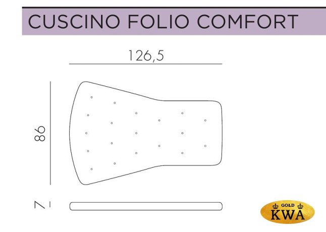 Кресло-качалка пластиковое с подушкой Nardi Folio