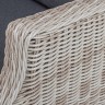 "Форио" кресло раскладное плетеное, цвет бежевый