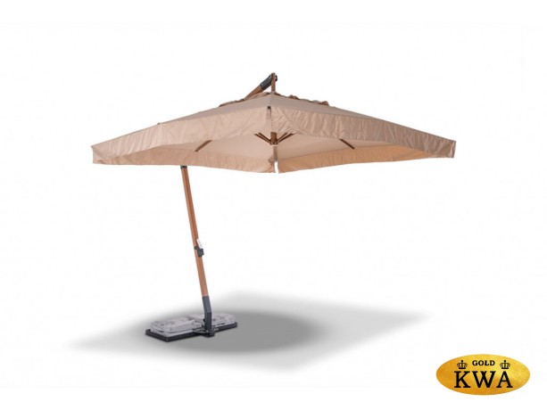 "Ливорно" зонт садовый 3х3м на боковой опоре из алюминия