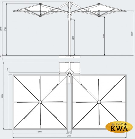 Galaxia Dual V StarWhite