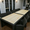 Стол комбинированный ( столешница масив) Малага